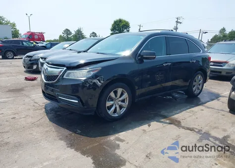 2014 Acura Mdx Advance Pkg W/Entertainment Pkg из США, поврежденный, VIN 5FRYD4H84EB032918